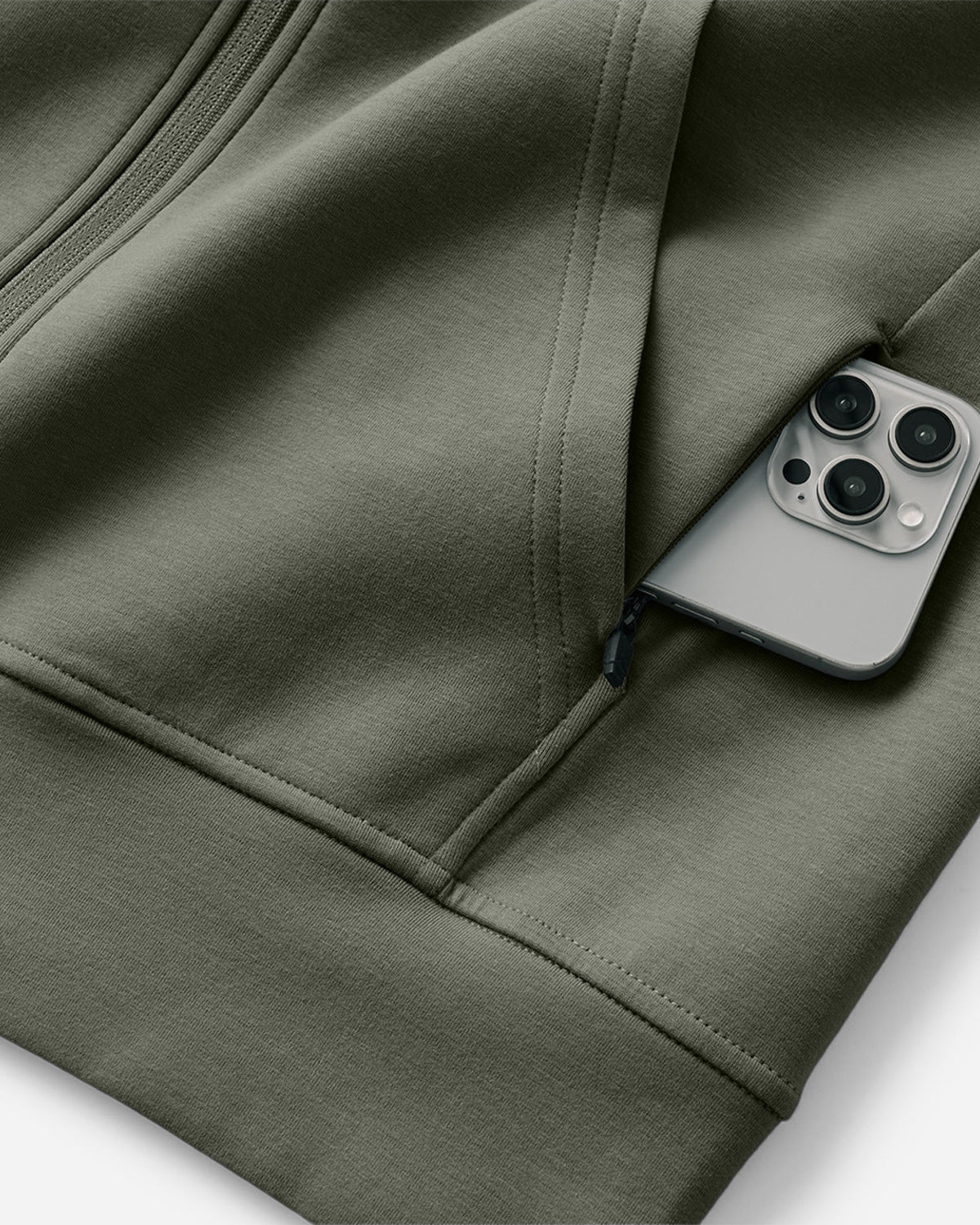 Interval Fleece Full Zip Hoodie